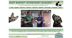 Desktop Screenshot of eastbarnetvets.com